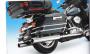 Set terminali Kerker Double Espresso per Harley Davidson FLH e FLT dal 1995 ad oggi