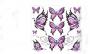 Decalco BUTTERFLY SHEET LG 11,5X11,75