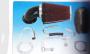 Kit filtro aria Rorcewinder XR-2 nero con set di sfiato in alluminio billet per Harley Davidson Big Twin Evolution ad iniezione dal 1995 al 1998