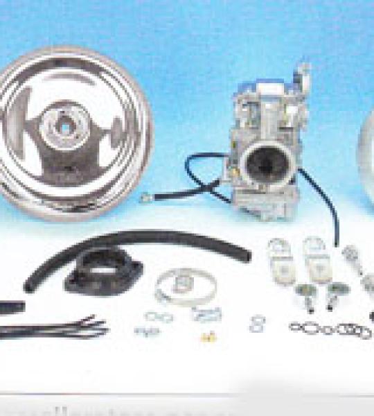 Kit carburatore Mikuni HSR45 senza collettore per Harley Davidson Big-Twin Evolution dal 1984 al 1999