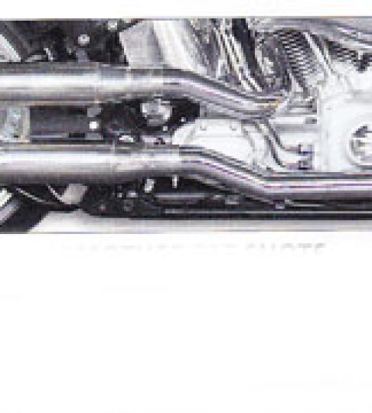 Set scar5ichi cromati Oriignal Mean Mother Fat Shots per Harley Davidson Softail dal 1984 ad oggi