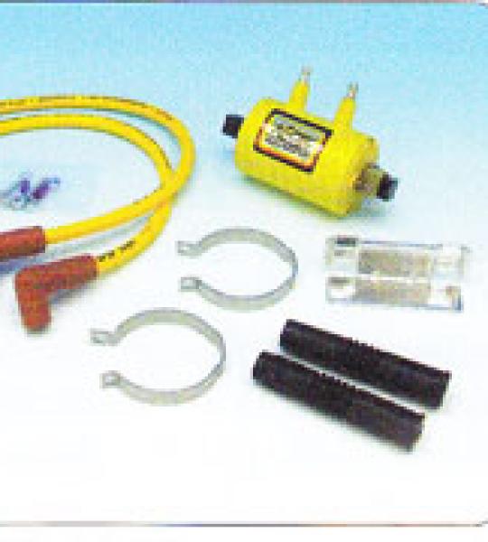 Kit copleto bobina super coil per Harley Sportster e Big Twin con accensioe elettronica o a puntine dal 1965 ad oggi