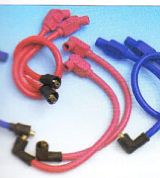 Set cavi candela Sumax pro race colore nero per Harley Sportster dal 2004 ad oggi e GLH/FLT a carburatore 1999-2008