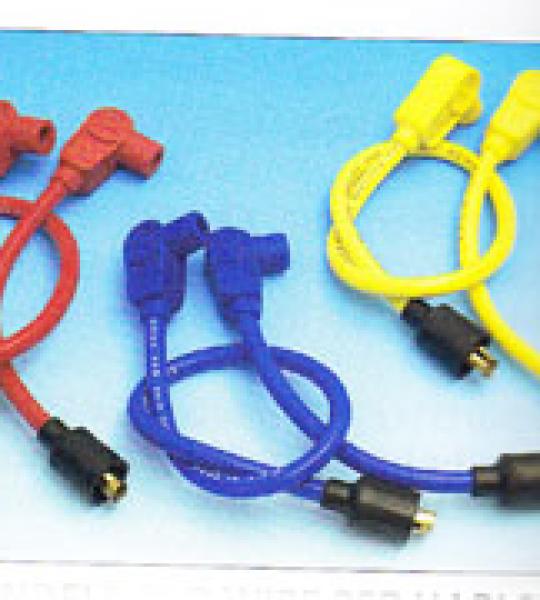 Kit cavi candela Sumax pro wire nero nucleo spiro pro per accensioni elettroniche o a puntine