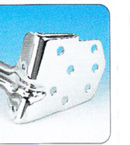 Supporto regolatore cromato per Harley Big Twin 1970-1975