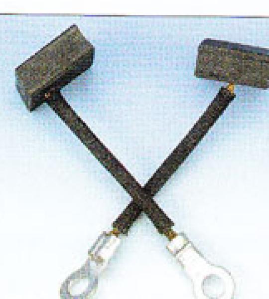 Set spazzole generatore per modelli Harley FL 1958-1981 e Sportster con 2 spazzole generatore da 6 o 12 V