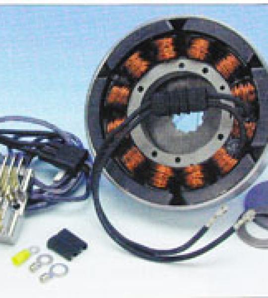 Parti di ricambio per istema di ricarica Compu-fire rotore 40 Amp per Harley Big Twin dal 1970 ad oggi, Softail e Dyna 1989-1999
