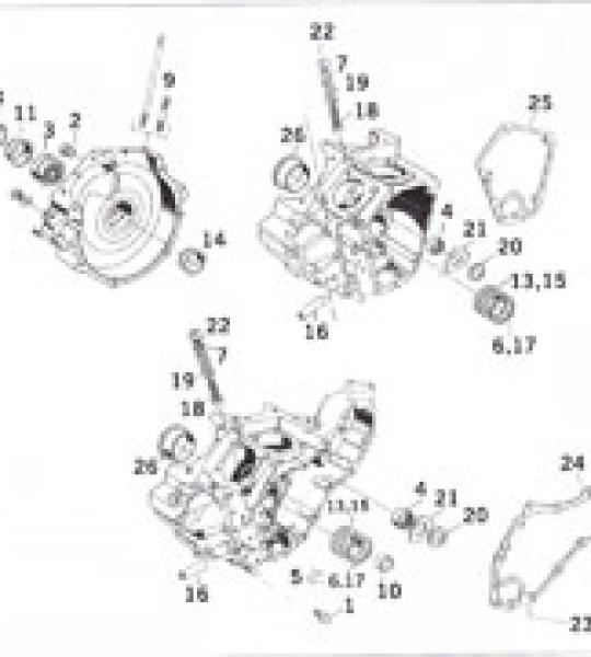 Rondella di blocco camma per Harley Big Twin dal 1936 al 1999 figura 21