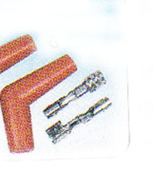 Paio cappucci rossi alta temperatura 150°