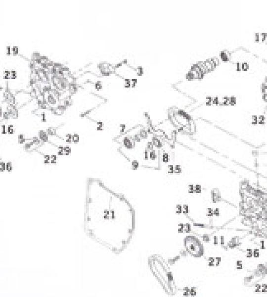 Rondella albero a camme per Harley Twin Cam dal 2003 ad oggi figura 5