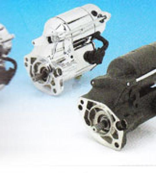 Motorino d'avviamento All Balls nero da 1.6KW per Harley Big Twin e Twin Cam dal 1986 al 2006 escluso Dyna