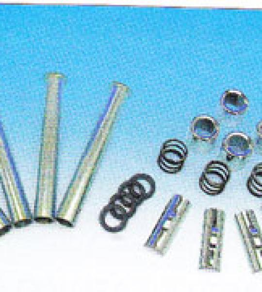 Kit copertura alte aste distribuzione con paraoli, molle, coppe cromate e rasamenti per Harley Sportster 1957-1985 e Panhead 1948-1965