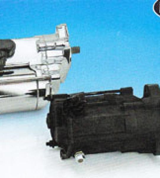 Motorino d'avviamento 1.6KW cromato made in Canada per Harley Big Twin e Twin Cam dal 1994 al 2006, escluso Dyna 2006