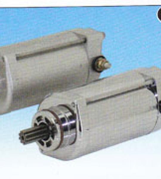 Motorino d'avviamento in alluminio liscio per Harley Davidson V-Rod dal 2002 ad oggi