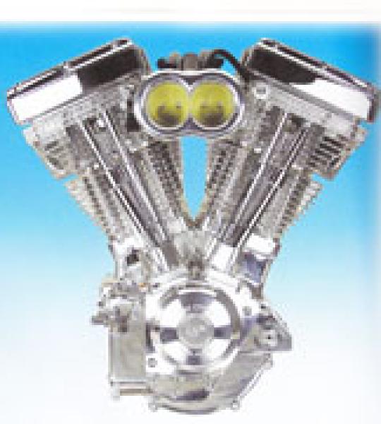 Motore S&S 145CI carburatore, semi-lucidato assemblato