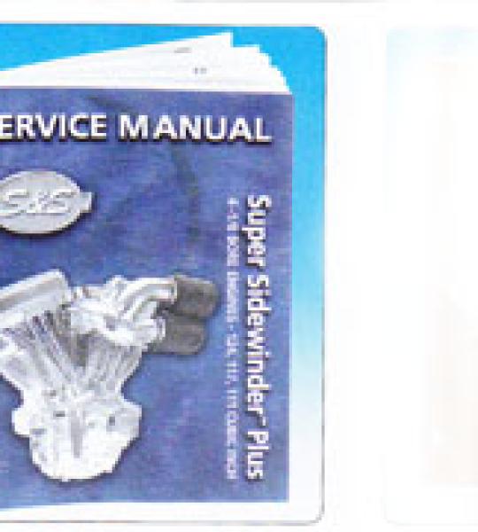 Manuale di servizio per motori S&S SSW+